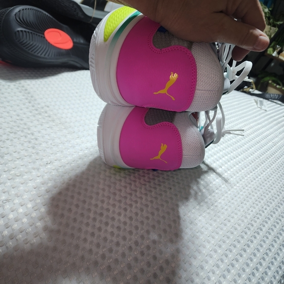 PUMA NWOT MENS SZ 17 2K COURT RIDER WHITE ULTRA BASKETBALL SNEAKER SHOES - Picture 11 of 13